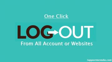 One Click Logout All Account