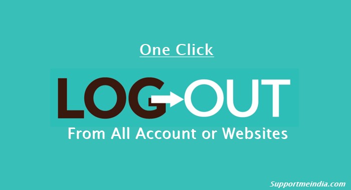 One Click Logout All Account