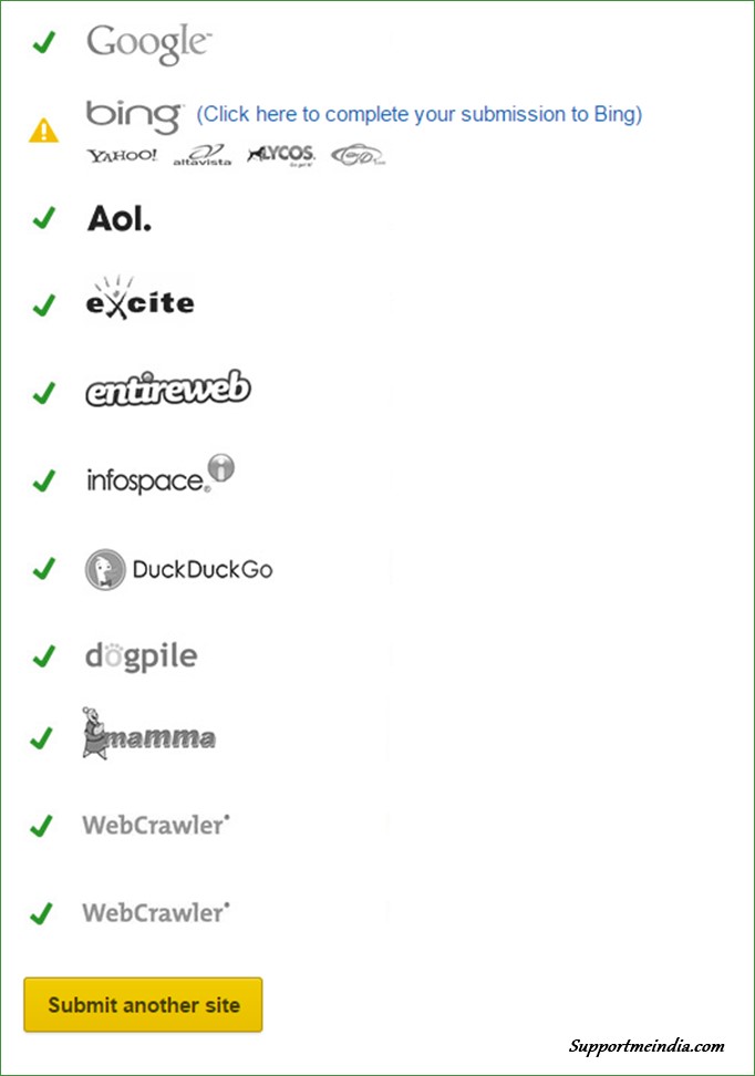 Submit Site on All Search Engines