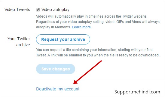 Twitter Account Delete Karne Ka Tarika