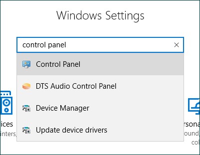 Setting Panel Se Control Panel Open Kaise Kare