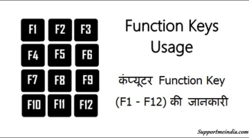 Function Keys Usage