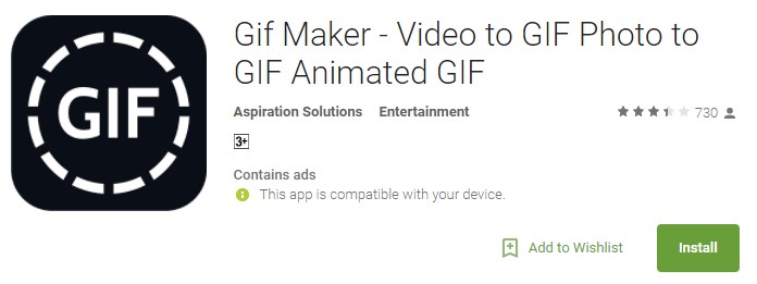 Gif Maker - Video to GIF Photo to GIF Animated GIF