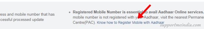 Know How to Register Mobile with Aadhaar