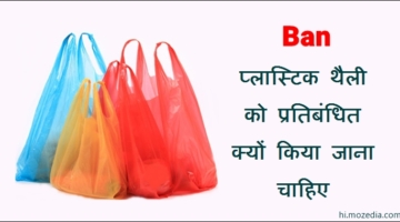 Plastic Bag के दुष्प्रभाव