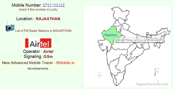 Mobile Number Location Details