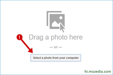 Select a Photo from your Computer