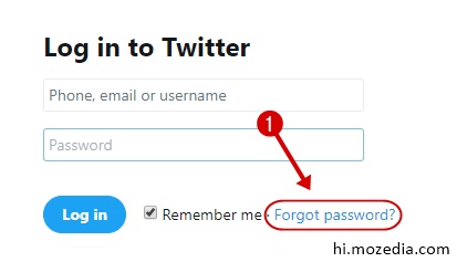 Twitter Account Password Kaise Badle