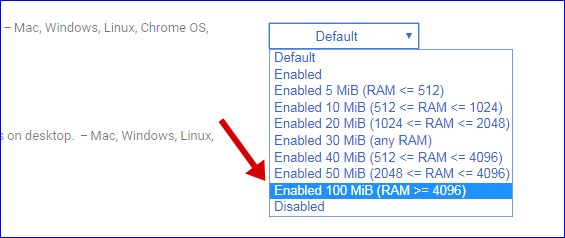 Chrome Flags - Speedup Browser Process