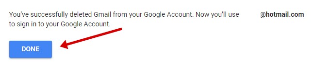 Delete Google Gmail Account 5