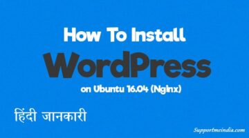 Install Wordpress with LEMP on Ubuntu