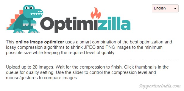 Optimizilla - Free Image Optimization Tools