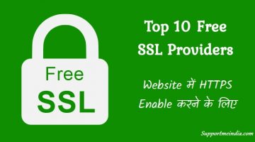 Top 10 Free SSL Provider Website Me HTTPS Enable Karne Ke Liye