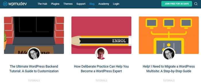 Learn WordPress with WPMU DEV