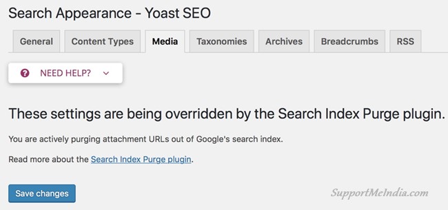 Search Index Purge Plugin