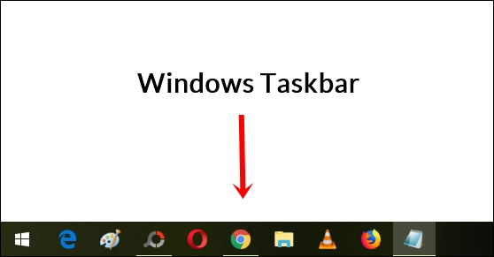 Windows 10 Taskbar