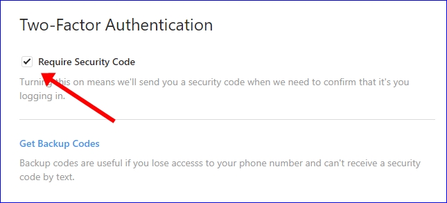 Disable Instagram Two-Factor Authentication 2