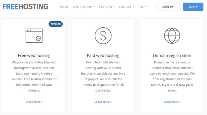 Free Web Hosting