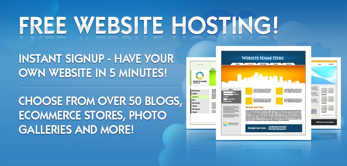 Free website hosting