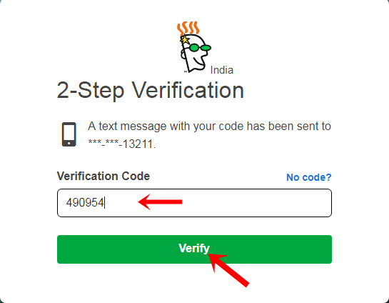 godaddy account login verification