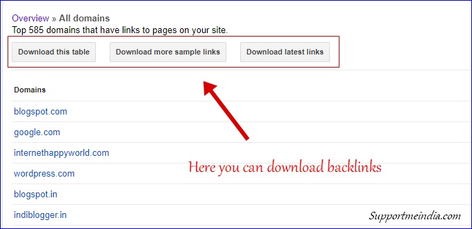 Download Backlinks