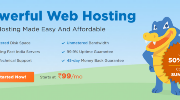 Hostgator India offer