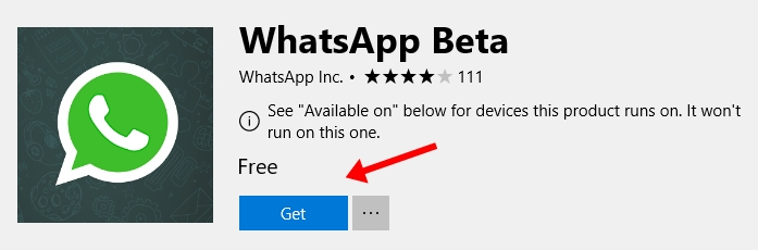 WhatsApp Beta for Windows Phone