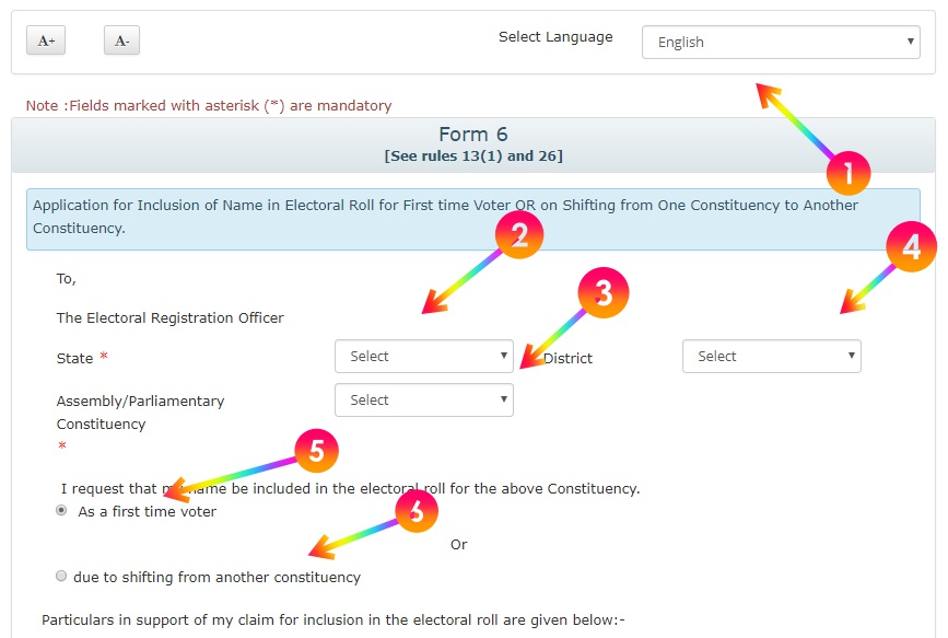 Application Constituency Application Constituency Settings