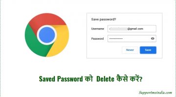 Delete Saved Password from Chrome Browser