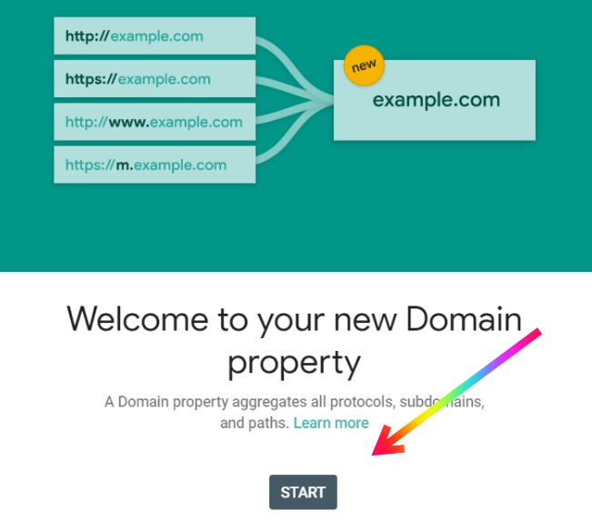 Welcome to your New Domain Property