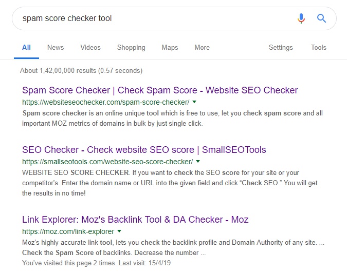 spam score checker tools
