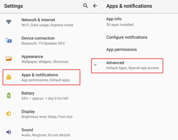 Android 8.0 Oreo Apps and notification advanced