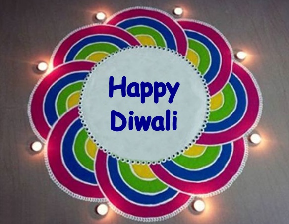 Happy Diwali Rangoli Design