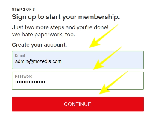 Sign up to start your membership