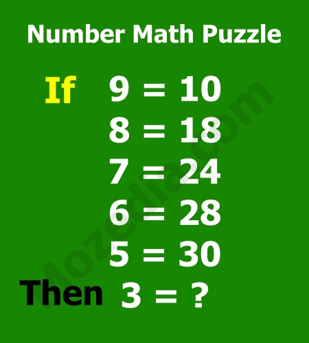 Math puzzles images