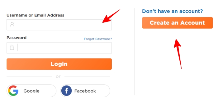 Create new account on hostgator