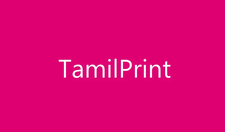 TamilPrint TamilPrint