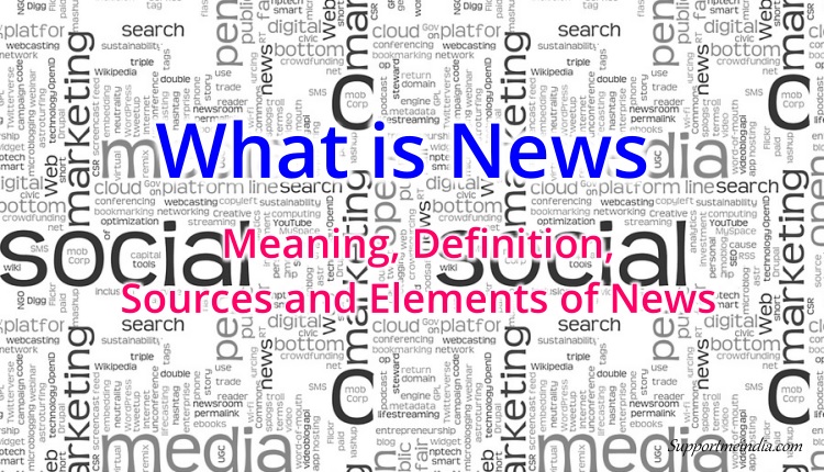 presentation news meaning