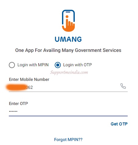 Download vaccine certificate using UMANG App