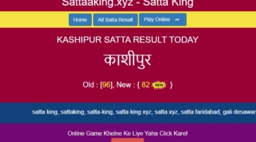 Kashipur-Satta-king