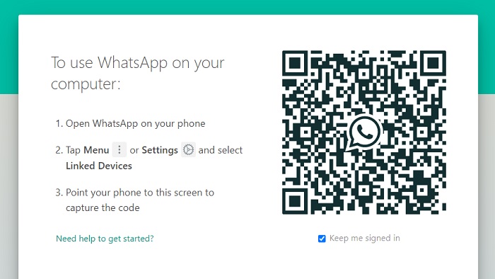 WhatsApp Web QR Code