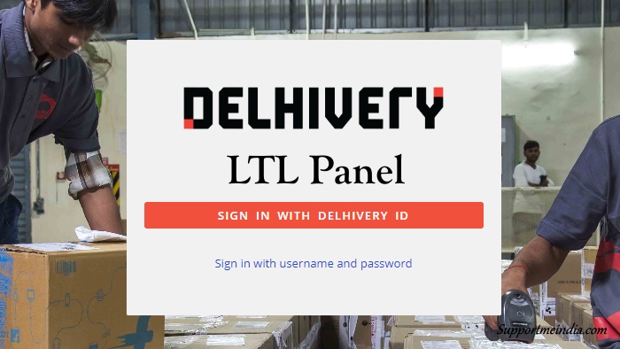 LTL-Panel-Delhivery-login