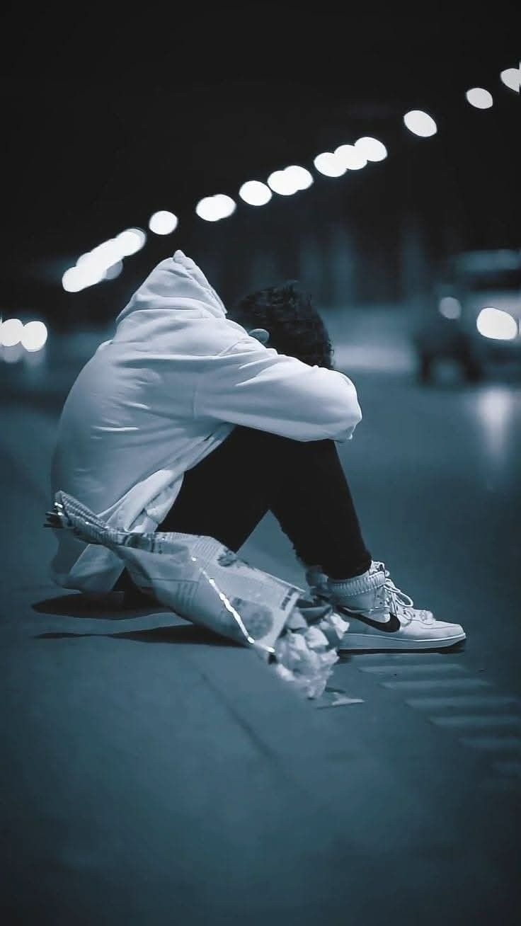 Crying Sad Boy DP