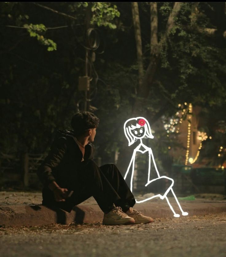 Sad Boy with Dream Girl