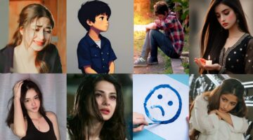 Sad Dp for Girl and Boys Profile Picture