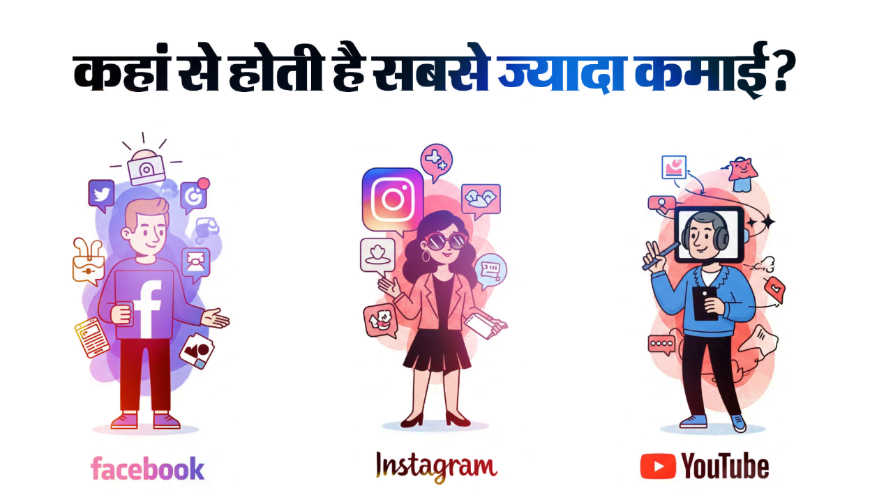 YouTube vs Facebook vs Instagram